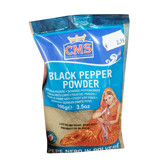 Black pepper powder cms